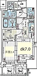 エステムコート名古屋新栄Ⅱアリーナの物件間取画像